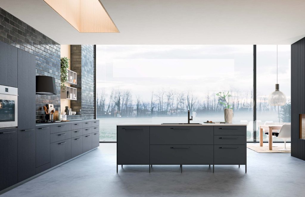 Black Kitchen Cabinets NYC