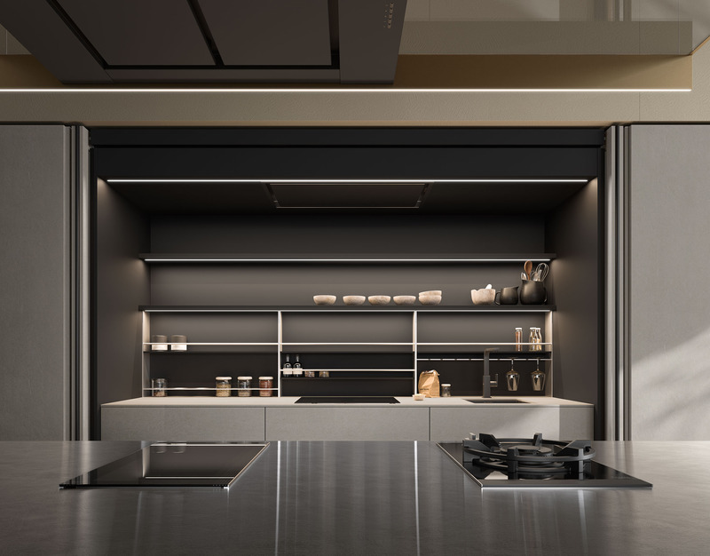 Italian Small Kitchen Cabinets NYC